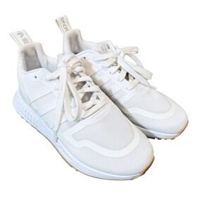 Adidas Originals Multix Athletic Sneakers Kid Size 4 Cloud White‎ Tie Neutral